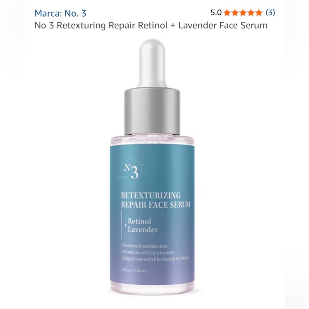 Retinol Lavender Face Serum